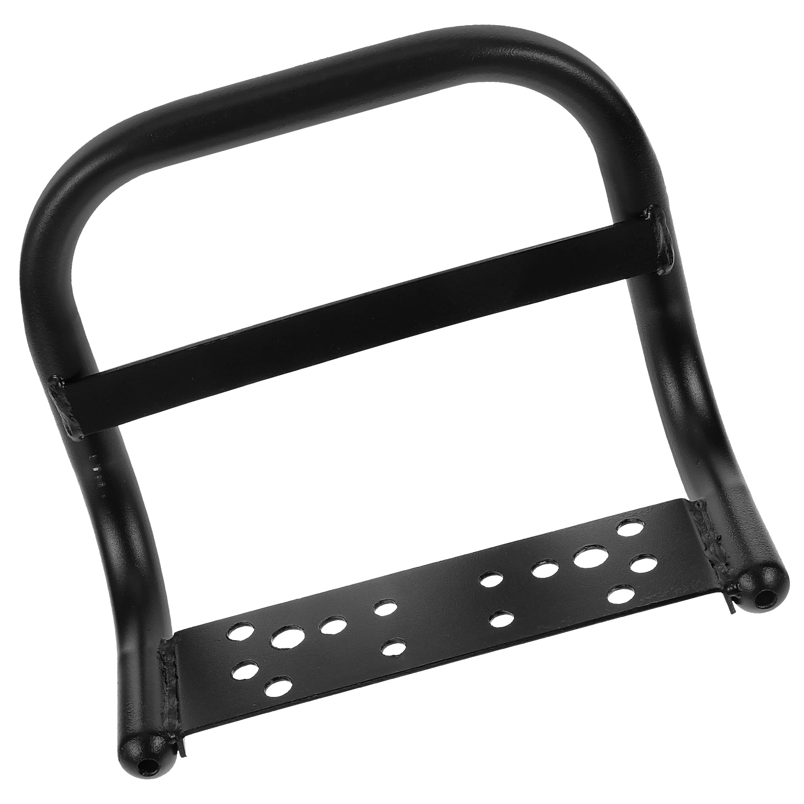 

Electric Bike Rear Seat Armrest Black Metal Handrail for Back Row Seats Non Skid Safety Handlebar Durable Grip Easy Install Bike