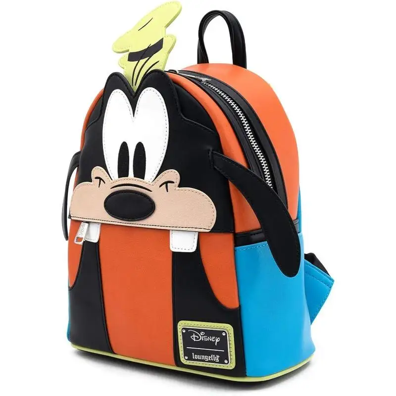 2024 New Loungefly Backpack Disney Goofy Cosplay Cartoon Backpack For Boys And Girls Anime Goofy Schoolbags Leisure Package Gift