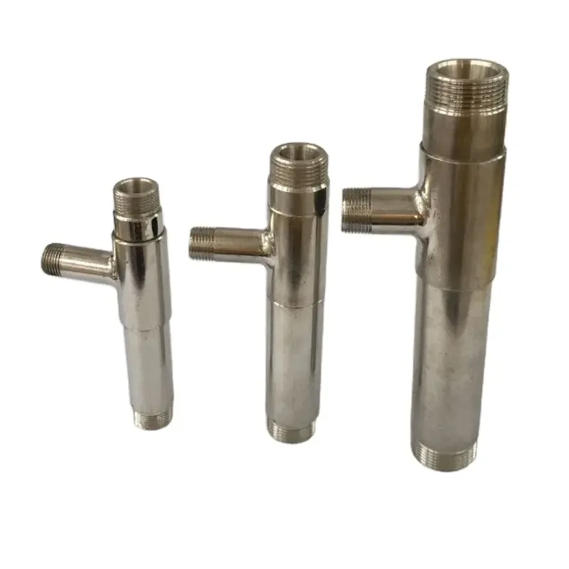 Stainless Steel 304 Ozone Venturi Injector Water Injector 3/4 Inch Venturi Tube for Pool Water Disinfection and Aquaculture