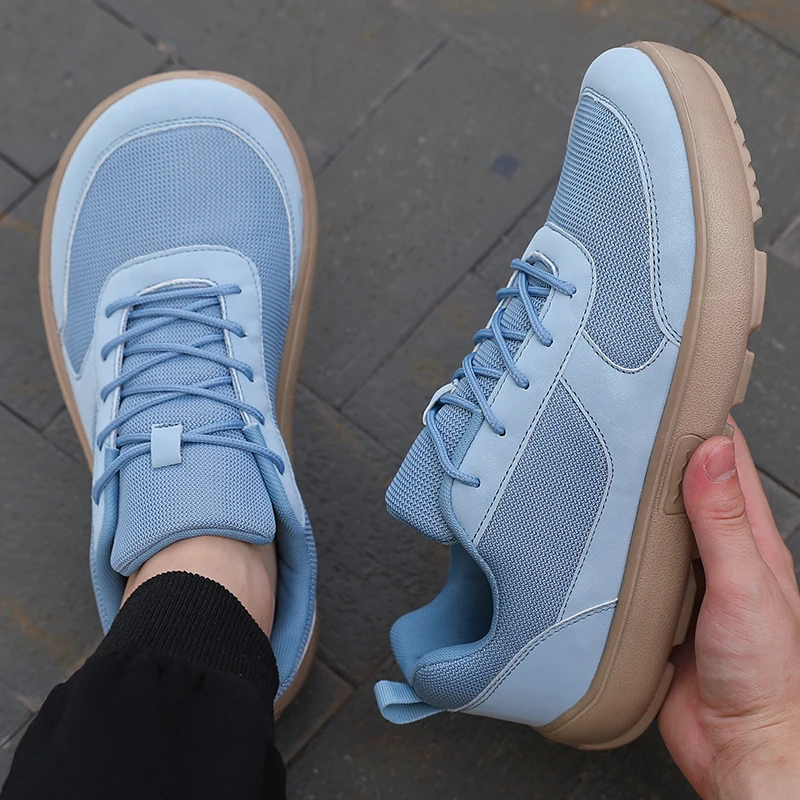 Unisex-Barfußschuhe mit breiter Zehenpartie, atmungsaktive Mesh-Wanderschuhe, lässige Sneaker im Street-Style, minimalistische Laufschuhe für den täglichen Gebrauch – Detail 4