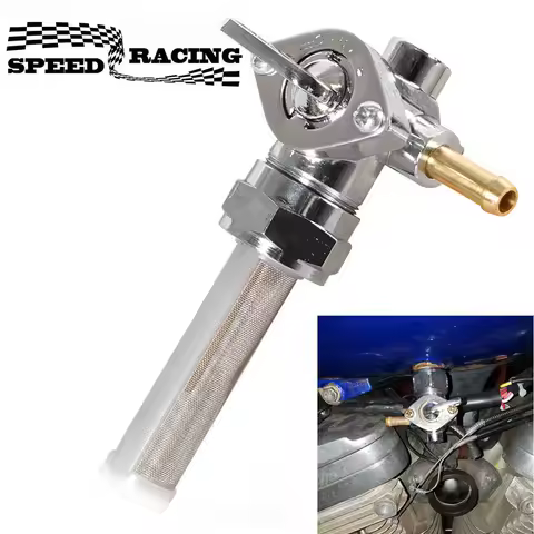 Gas Tank Fuel Valve Petcock Switch For Harley Dyna Fatboy Heritage Softail Springer Sport Glide Sportster 883 1000