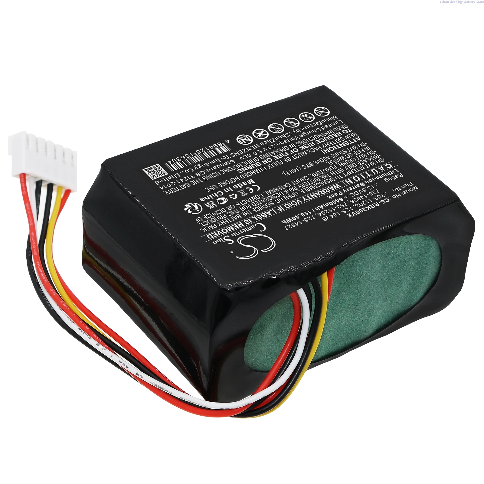 18.5V 6400mAh Lawn Mowers Battery for CubCadet XR5 2000,XR5 1000 2021, For Robomow RK1000,RK1000 Pro,RK 1000,RK 2000,RK 2000 Pro