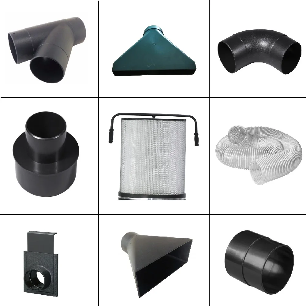 

Filter accessories woodworking dust collector vacuum cleaner accessories three-way valve suction duct joint is 100 mm