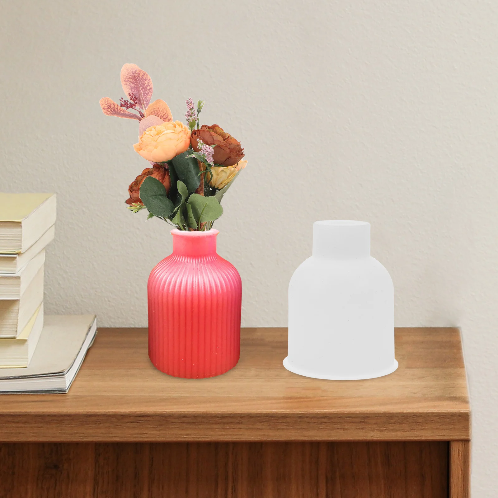 

Vase Mold Resin Diy Shaped House Silicon Making Silicone Epoxy Molds Moulds Small Flower Figurine Bracket