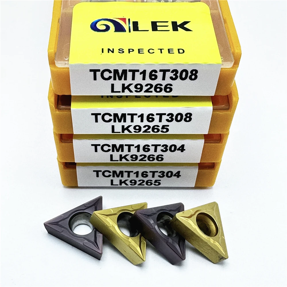 TCMT110204 TCMT16T304 TCMT16T308 Твердосплавная вставка Внешний токарный инструмент Токарный станок с ЧПУ Токарная вставка Обработка стали