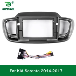 Car GPS Navigation Stereo For KIA Sorento 2014 2015 2016 2017 Radio Fascias Panel Frame Fit 2Din 10 inch In Dash headunit screen