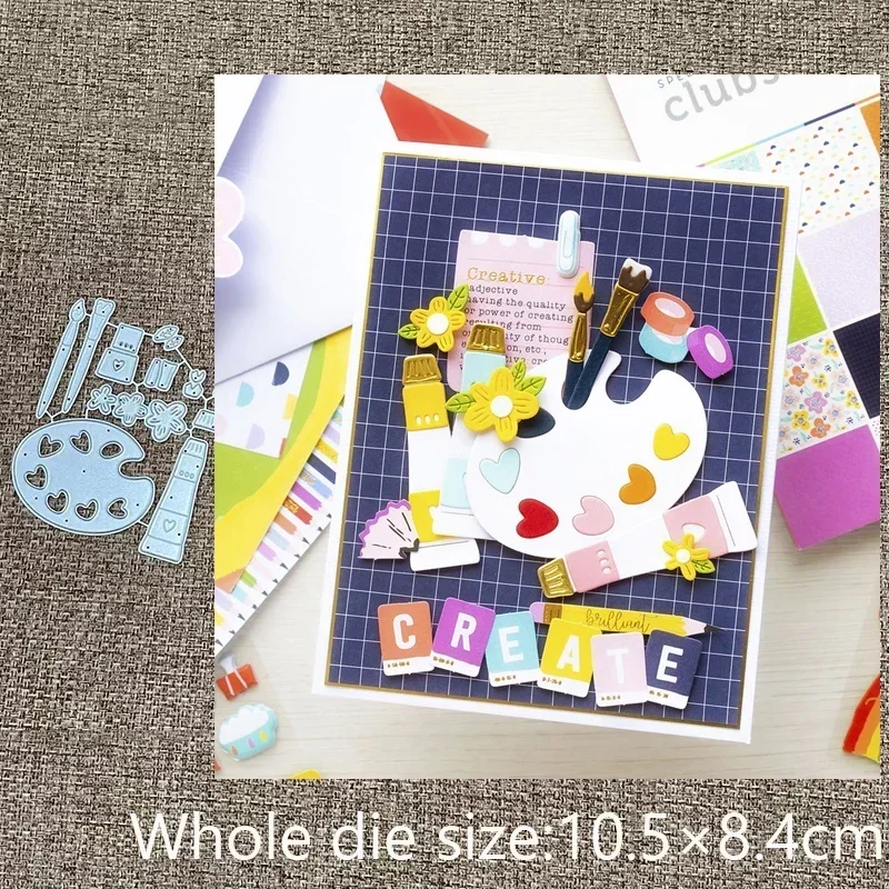 

Новый дизайн: металлические трафареты для вырезания, доска для рисования кистью, вырубные формы для скрапбукинга, тиснение для альбомов, бумаги и открыток