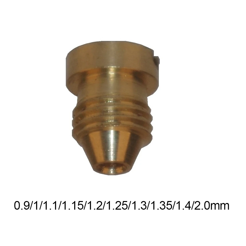 1/1.1/1.15/1.2/1.25/1.3/1.35/1.4/ 2.0/0.9 millimetri di Schiuma Ad Alta Pressione Pentola Accessorio Ugello di Spruzzo di Rame Nucleo di Lavaggio