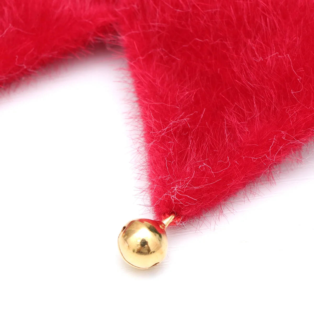 

Christmas Bell Scarf For Pet Red White Triangle Neck Accessory Holiday Party Costume Dog Cat Puppy Wear Easy Clean