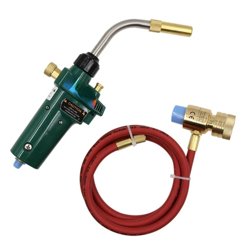 Multifunction Blow Torch Flame Thrower Gas Gun  Spiral Flame Pure Copper Valve Welding Torches