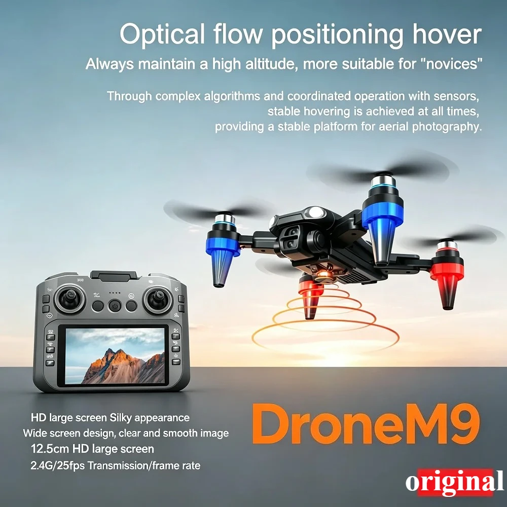 Drone Camera With Gimbal - Brand+ M9 GPS Drone 4K Dual