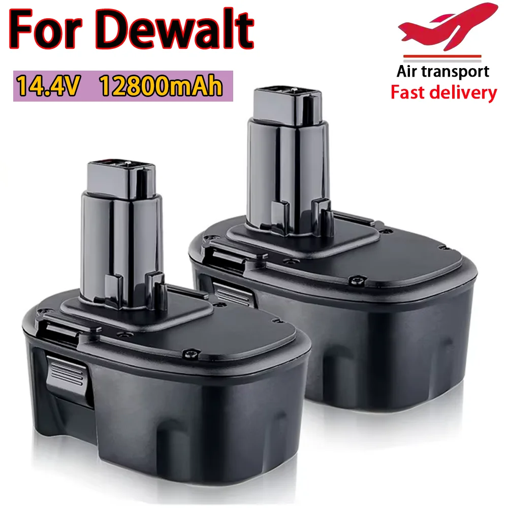 For Dewalt 12800mAh 14.4V Ni-MH Replacement Battery 14.4V XRP DC9091 DC9094 DW9091 DE9091 DE9092 14.4 Volt Cordless Power Tools