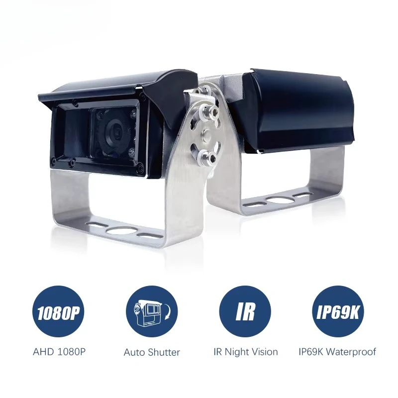 

Моторизованная резервная камера заднего вида с автоматическим затвором для тяжелой конструкции для прицепа грузовика