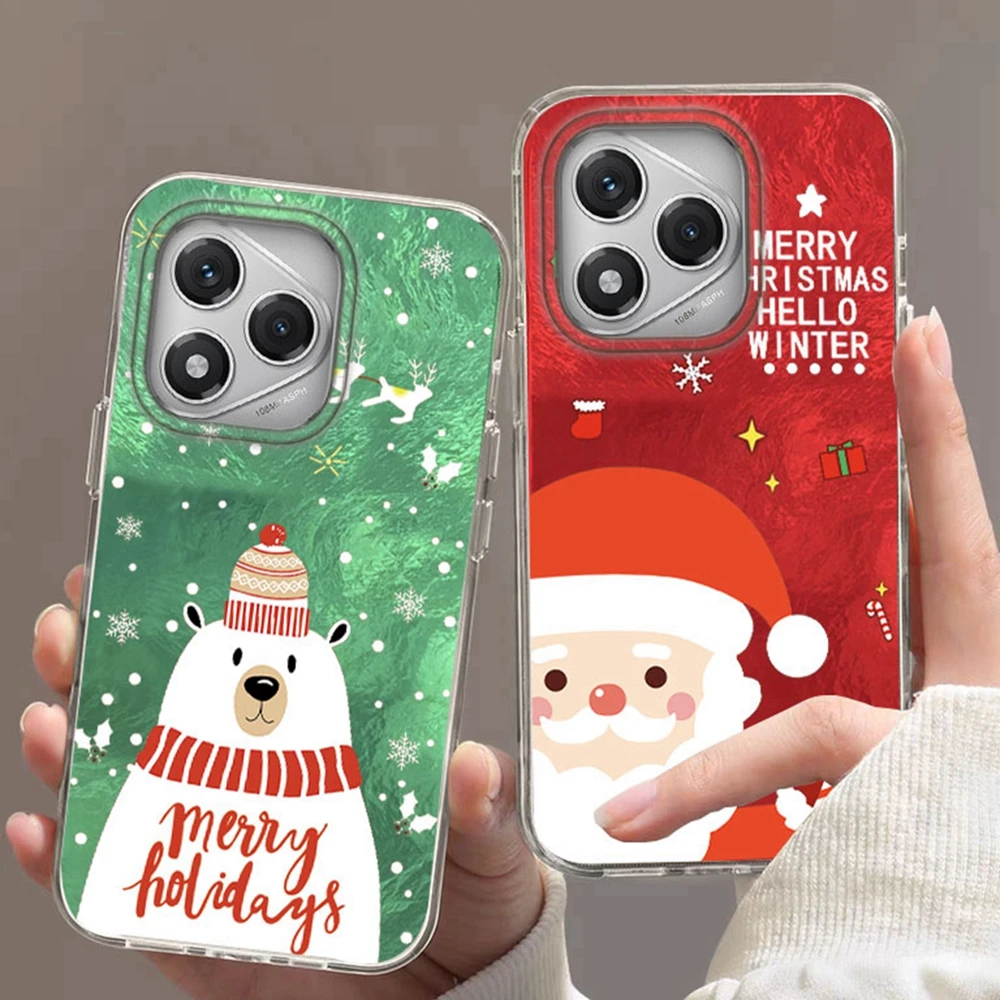 

For Honor 400 200 Pro 70 Migic6 7 5 Lite 90 Smart X9a X9c X9b X8b X8c X7c X8a X7b X6b Cute Christmas Gift Girl Phone Case Cover