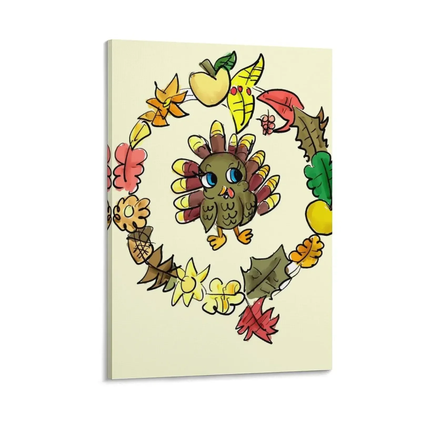 

Thankful turkey Canvas Painting luxury home decor art mural decorative items for home Decor for room
