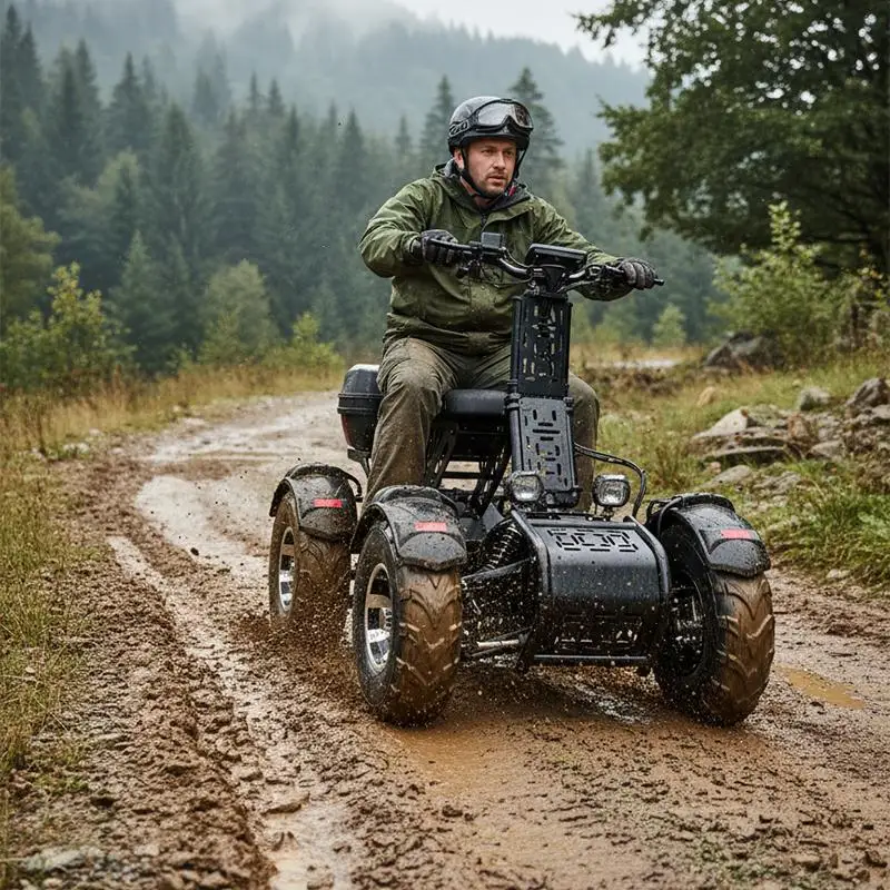 SXLL 10000 60V High Power Adult Electric ATV 4WD Off-Road All Terrain Vehicle Heavy Duty E-ATV Wholesale Supplier