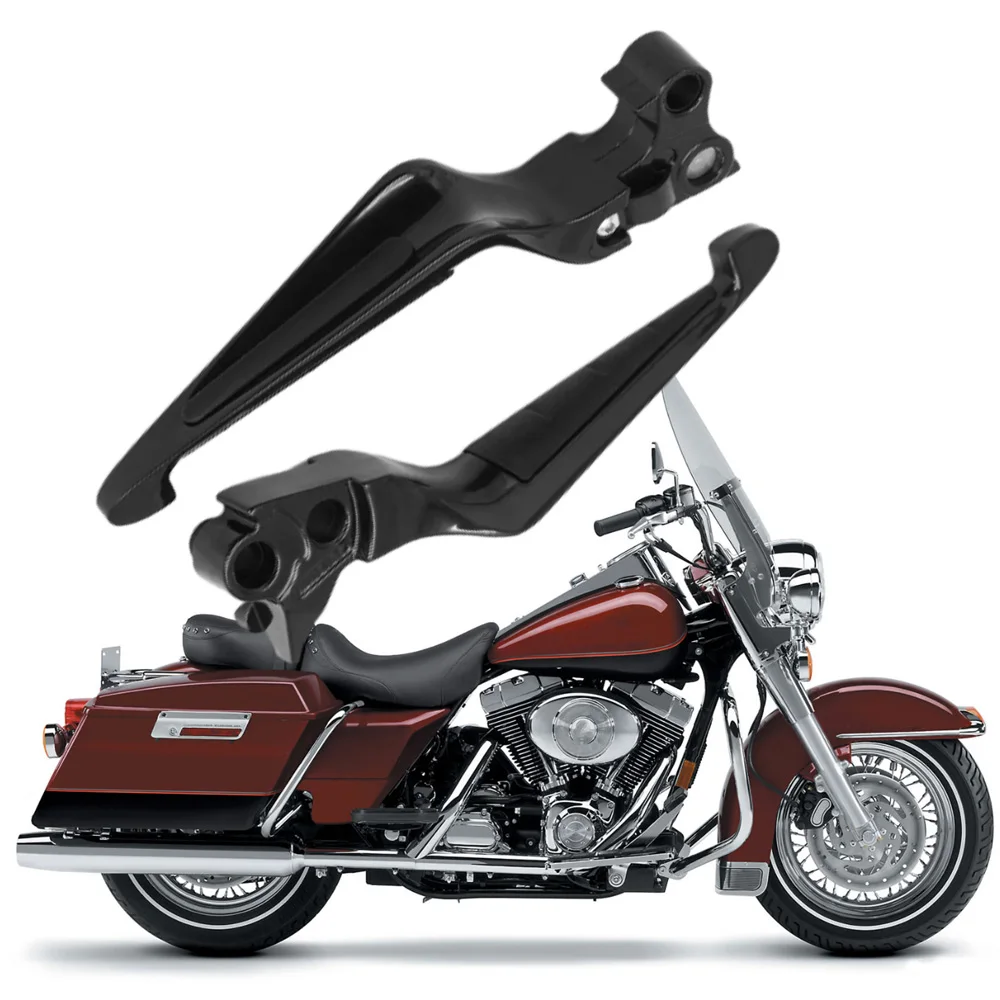 

2pcs Brake and Clutch Hand Levers Set For Harley-Davidson Touring Road King Street Fat Boy Sportster XL 883 / 1200 XR Series