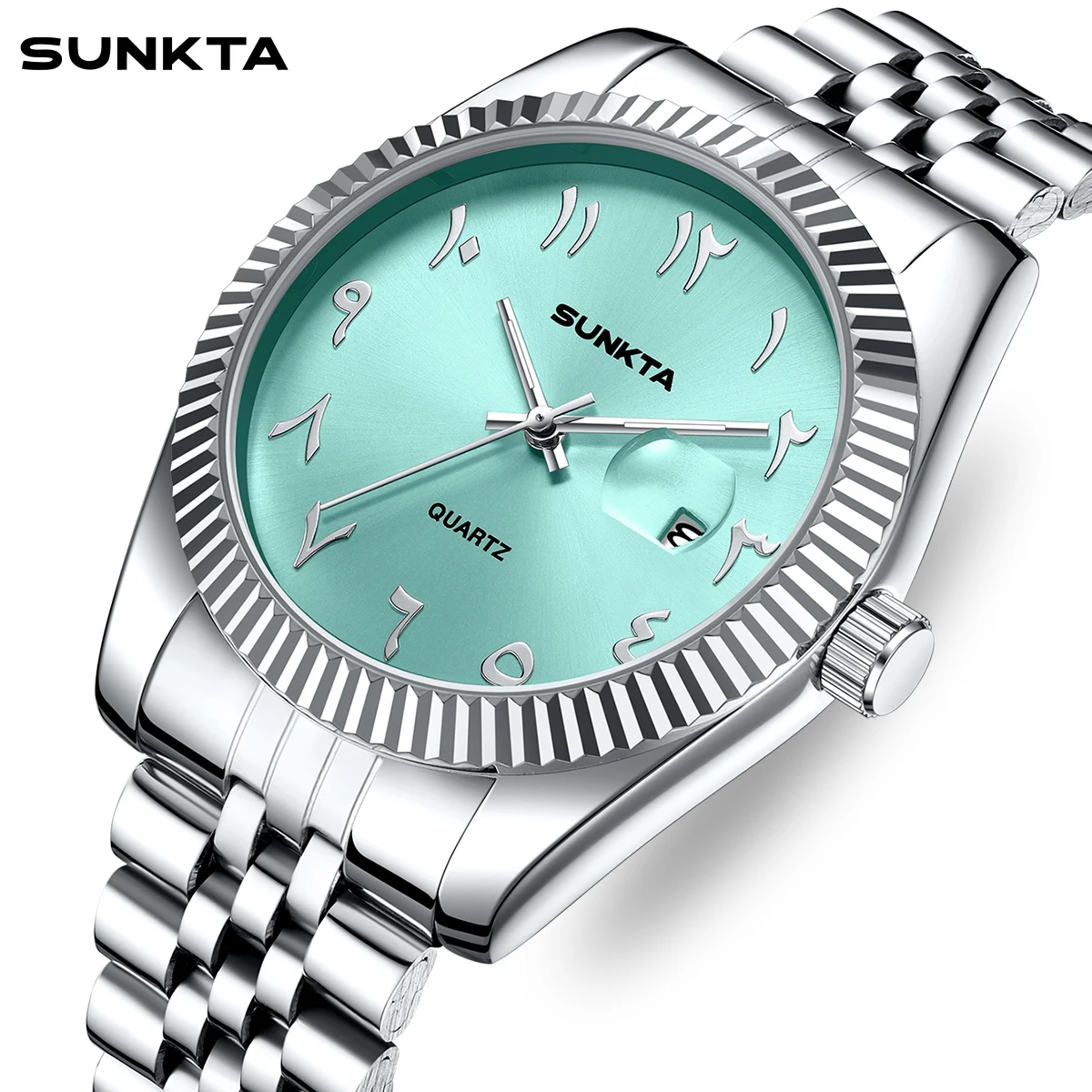 SUNKTA 2026 ساعة نسائية موضة الأعمال ساعة ذهبية أنيقة كوارتز مضيئة مقاوم للماء التقويم ساعة كلاسيكية للنساء relogio