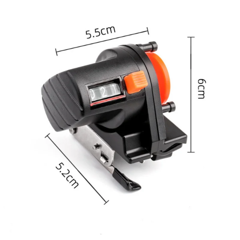 ISURE MARINE Fishing Line Counter Portable Fishing Line Depth Measuring Tool 0-999 Meter Fishing Line Length Gauge