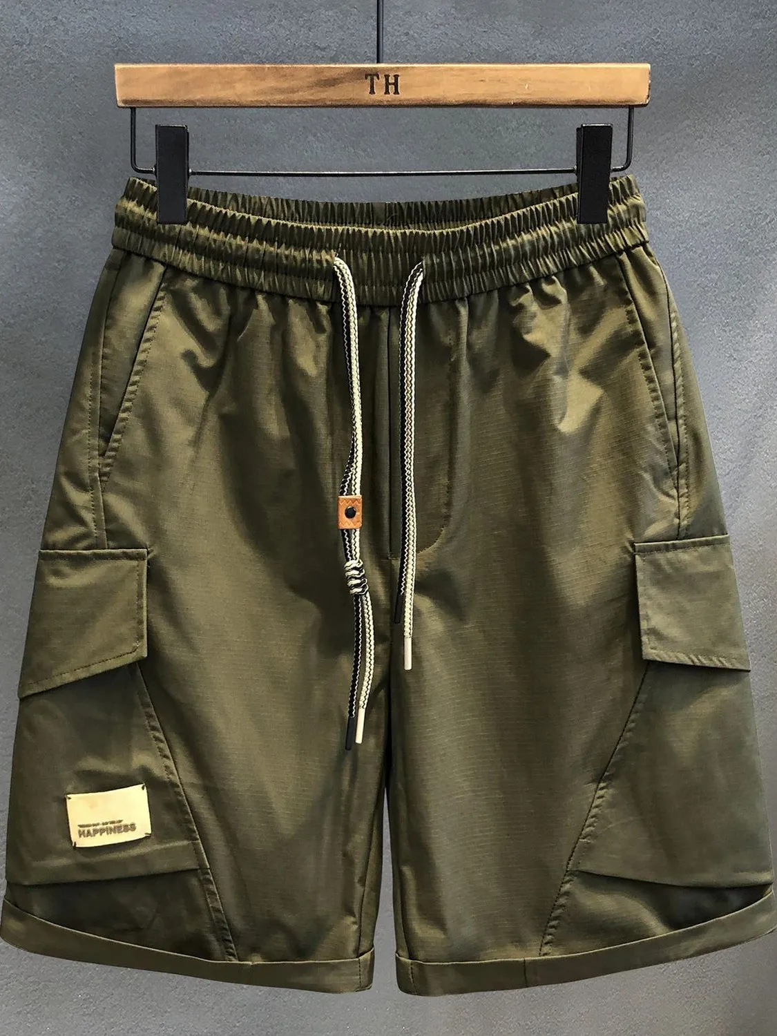 

Outdoor Ice Silk Workwear orts Men's Summer Thin Five-Quarter Loose Casual orts Qui Dry Comfortable Straight Leg Pants