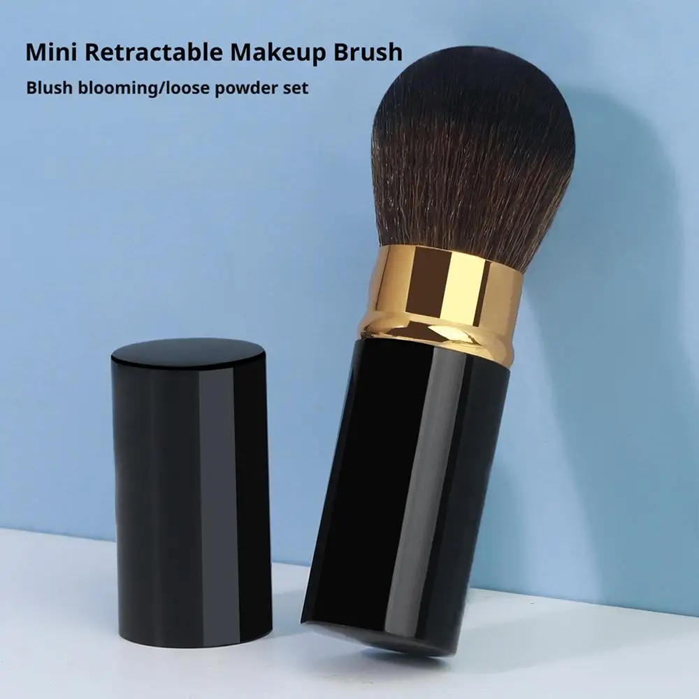 Profesjonalne pędzle do makijażu, wysuwany róż, puder, podkład, korektor do twarzy, pędzel kabuki, narzędzia kosmetyczne. ﻿