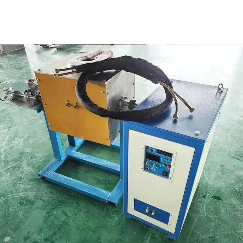 

Миниатюрная индукционная печь для плавки металлов высокой и средней частоты с IGBT-транзисторами, малой мощности, новая.