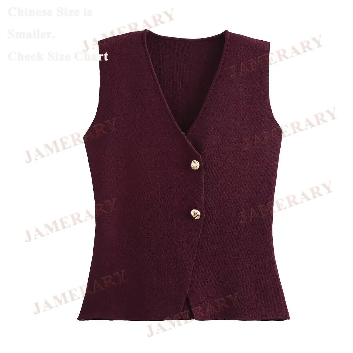 Summer Autumn Knitted Vest Tops Women 2 Button Jackets Knitwear Knitting Sweater Cardigan