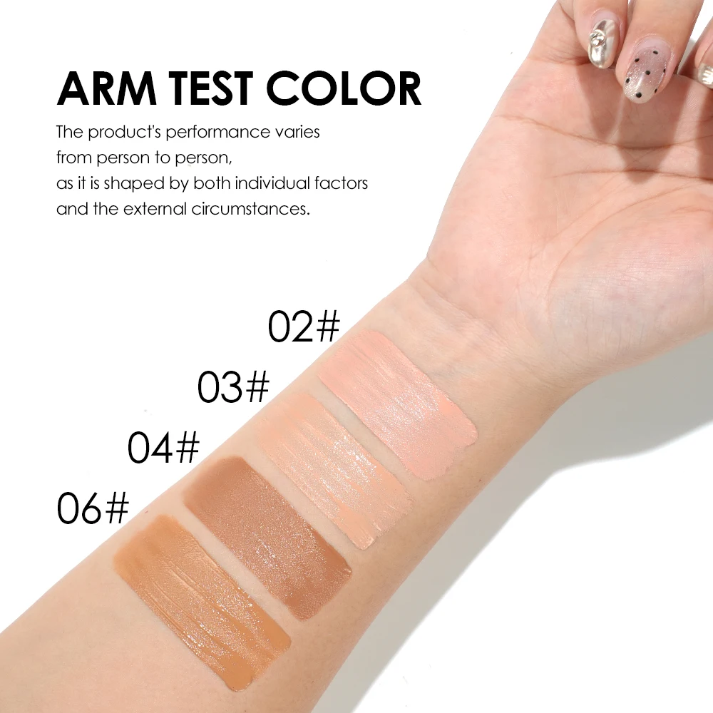 كريم أساس مموه للبشرة - كريم أساس لتغطية الوشم والعيوب، مقاوم للتلطخ، مقاوم للعرق، كريم BB قابل للبناء بلمسة نهائية غير لامعة #6