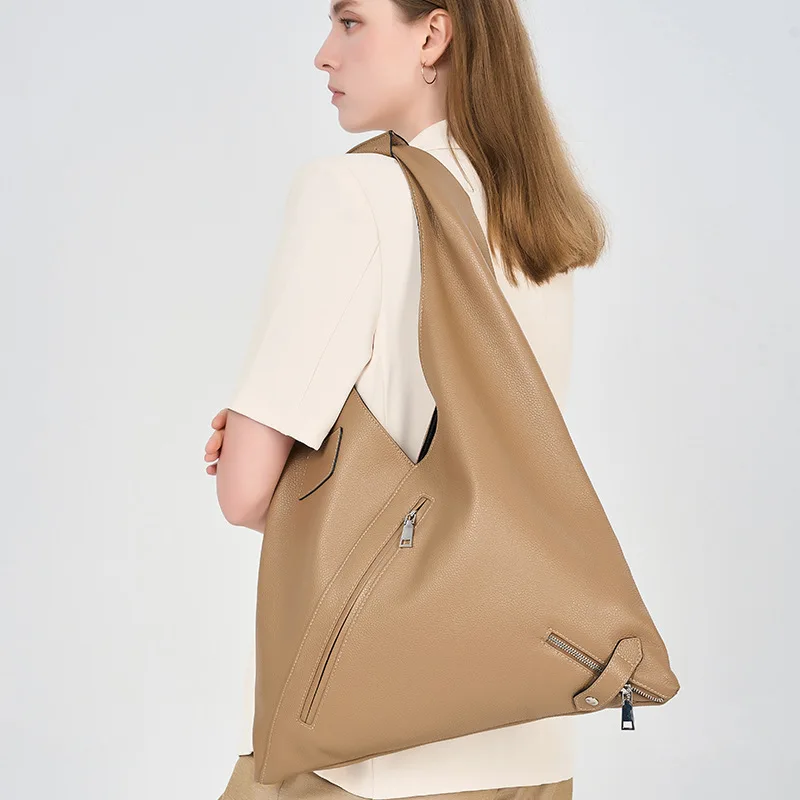 

2025 Новая дизайнерская роскошная сумка-тоут для женщин, сумка через плечо из натуральной кожи, модные женские сумки большой вместимости