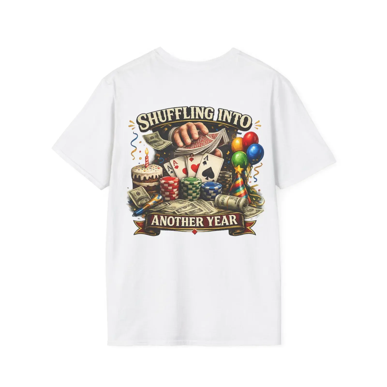 camiseta-de-aniversario-de-poquer-shuffling-into-another-year-estilo-cassino-texas-hold'em-presente-divertido-para-jogador-vintage-lavada-versatil-streetwear