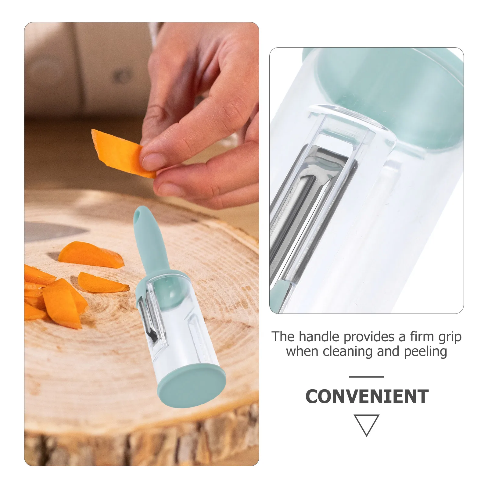 

Household Fish Scale Remover Plastic Stainless Steel Fast Remove Fish Scales Scraper Fruit Vegetable Peeler