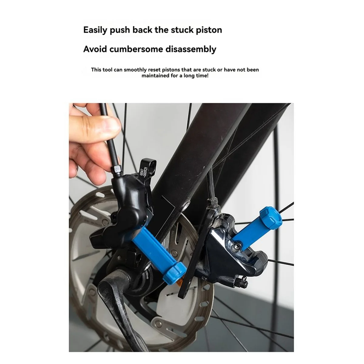 

2525+ Brake Pad Spreader Tool Bike Piston Spreader Ergonomic Repair Accessories Expander for Cycling Maintenance Vehicle