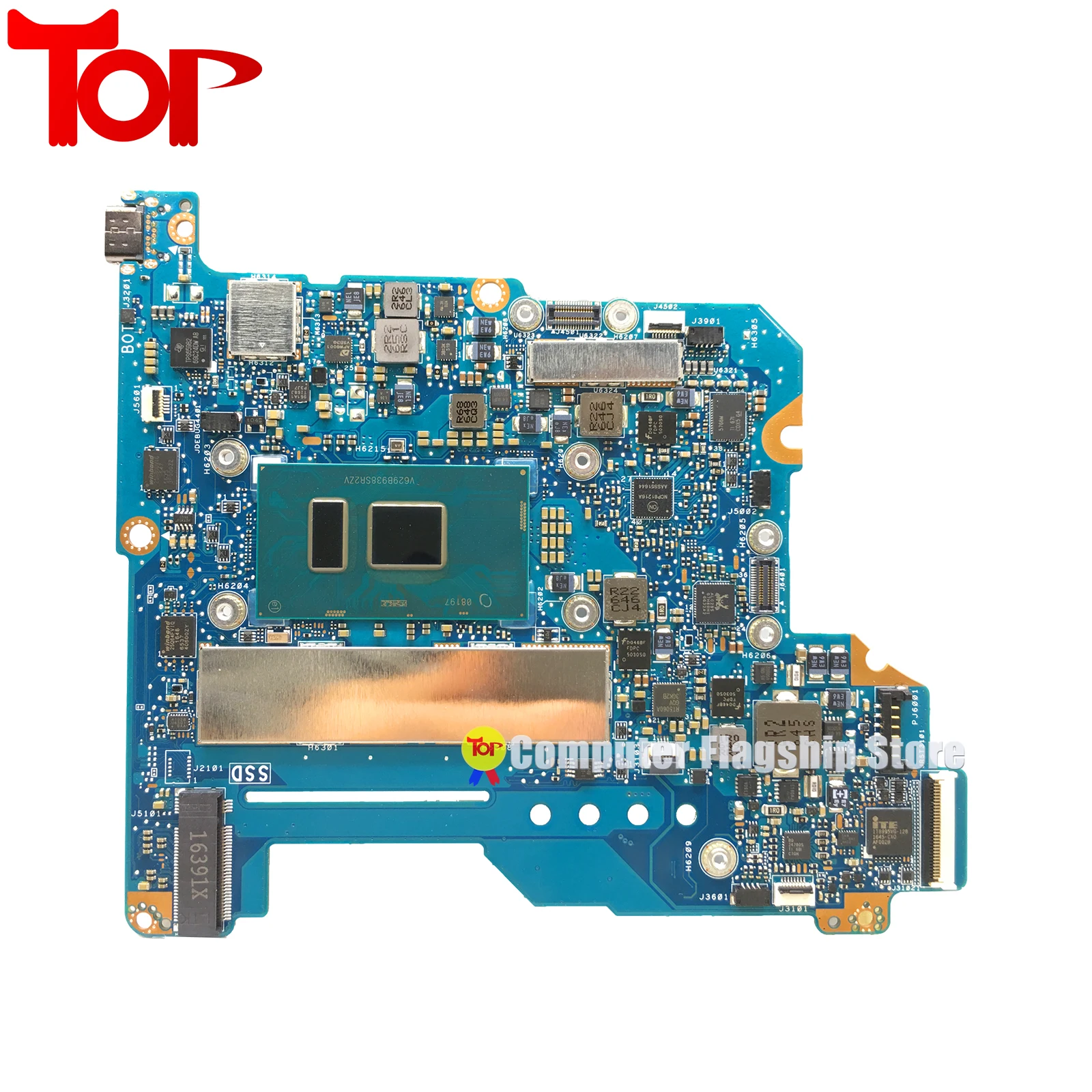 UX390U Laptop Motherboard For ASUS ZenBook UX390UA UX390UAK UX390UAF I5-7200U I7-7500U 16G Or 8G Mainboard