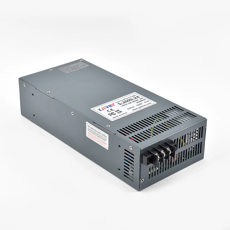 1500W 2000W Switching Power Supply Adjustable Output 0-12V 13.8V 15V 24V 27V 36V 48V 60V AC to DC Switching Power Supply SMPS