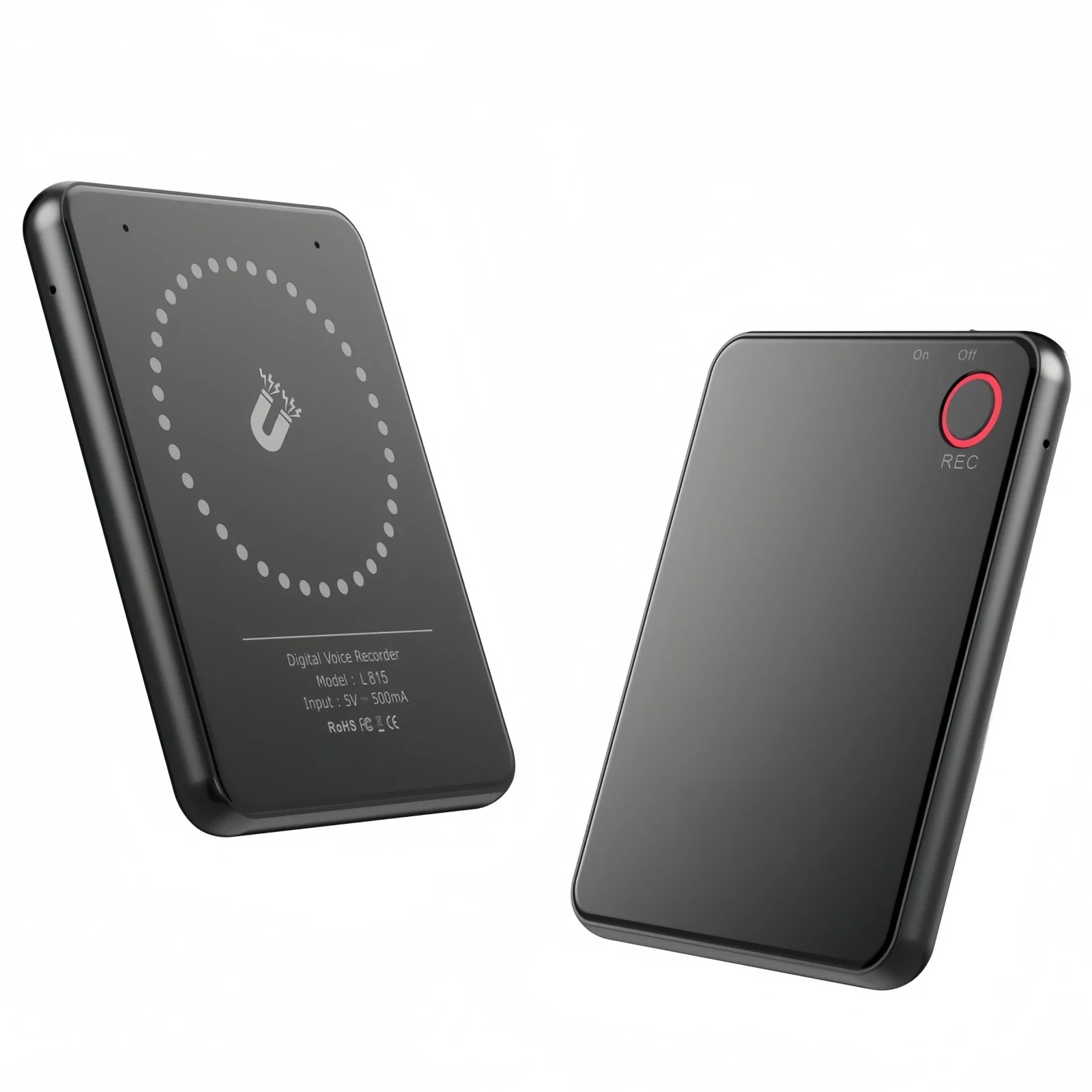

Ai-Powered Magnetic Voice Recorder W/64Gb Storage App-Controlled Noise Reduction for Multilingual Conference Calls&academic