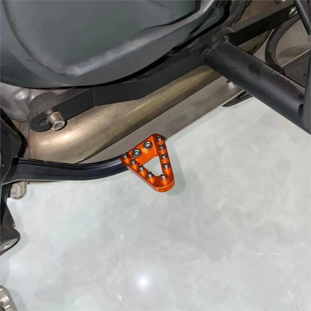 

For Husqvarna TC TE FE Motorcycle Rear Brake Pedal Lever Step Plate Tip For 125 150 250 300 350 450 500 530 EXC XC XCW EXCF
