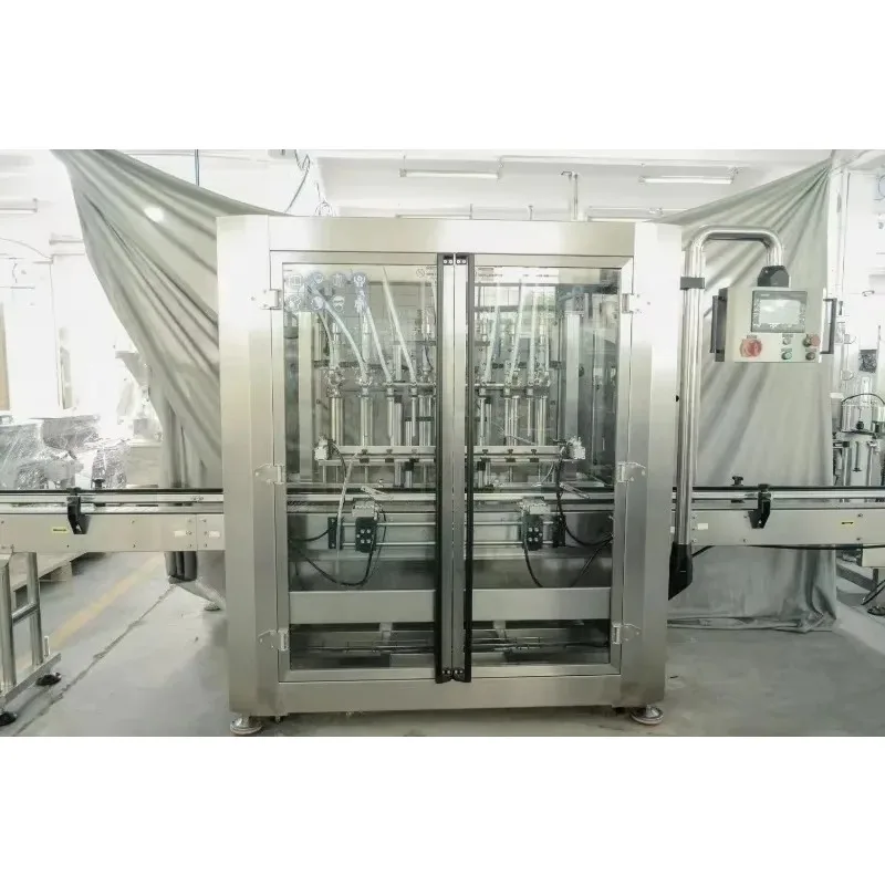Customize Automatic Coffee Chocolate Powder Filling Flat Press Screw Cap Powder Filling Machine