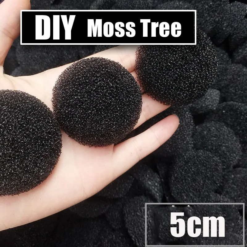 DIY Aquarium Moss Tree Sponge Stainless Steel Net-Attach Mesh Pad Fish Tank Decorations Driftwood Plants Aquarium Accessories