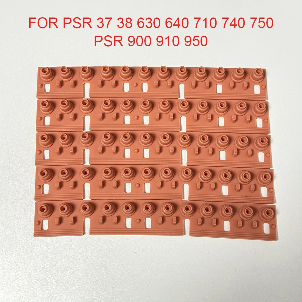 Conductive Rubber Strip For YAMAHA PSR 37 38 630 640 710 740 750 900 910 950 Conductive Keyboard 5pcs view 2