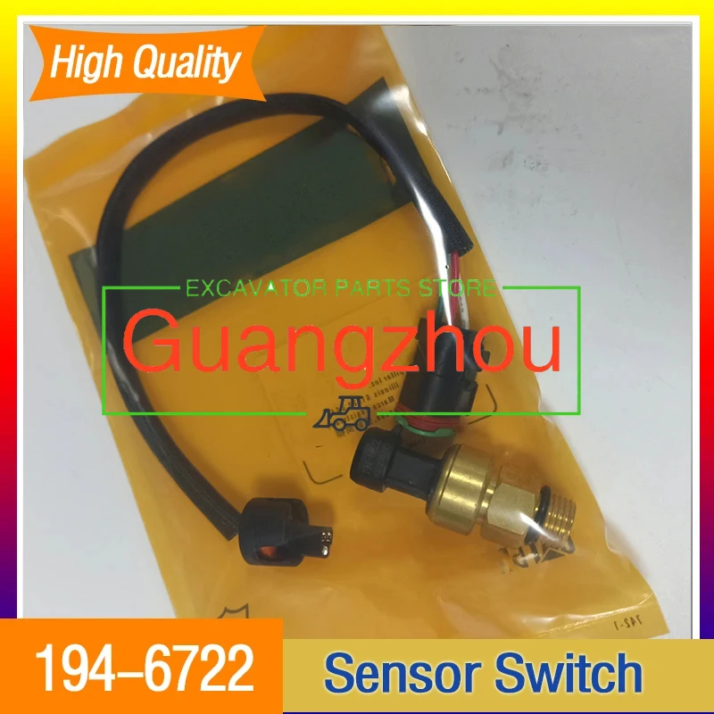 

for Caterpillar CAT C12 C15 C27 3406E 194-6722 1946722 Oil Pressure Group GP- Pressure Sensor Switch Higher Quality Accessories