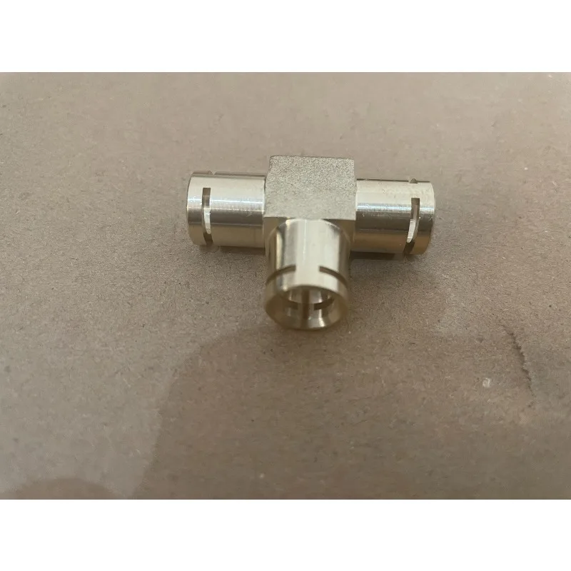 For Coffee Machine Copper T-shaped Three-way Solenoid Valve Connector Coffee Machine Accessories