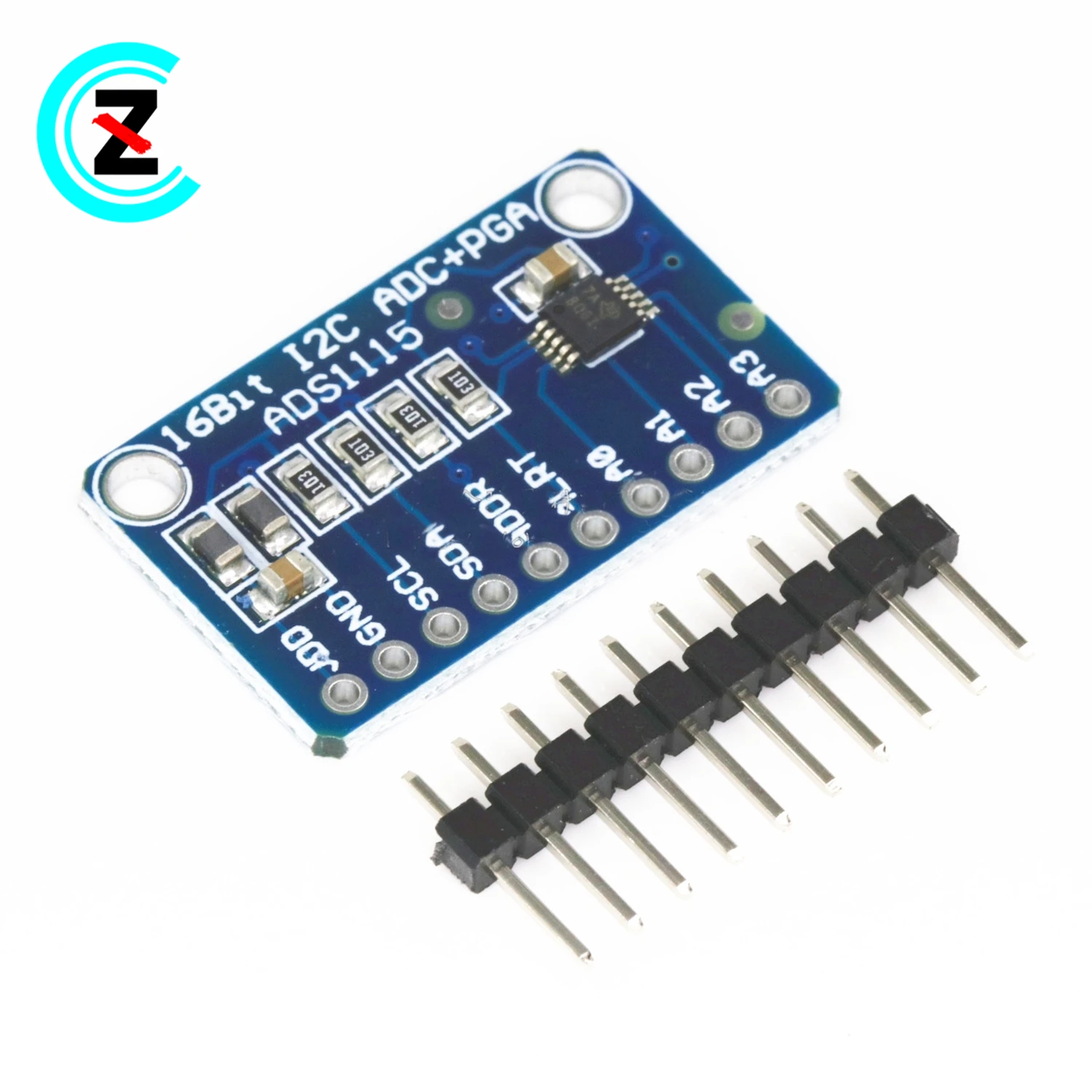 ADS1115 (16-bit) /ADS1015 (12-bit) ADC development board module