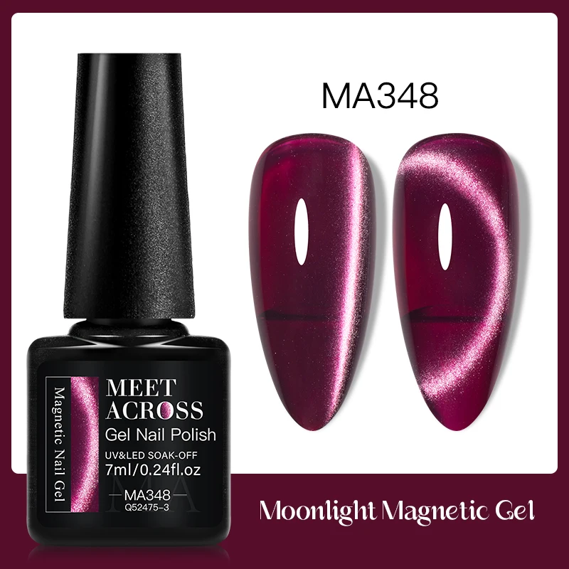 140 Kleuren Kat Magnetische Nagel Gel Polish 7 ml Fonkelende Holografische Galaxy LED UV Losweken Magnetische Gel Polish voor thuis Salon Gebruik