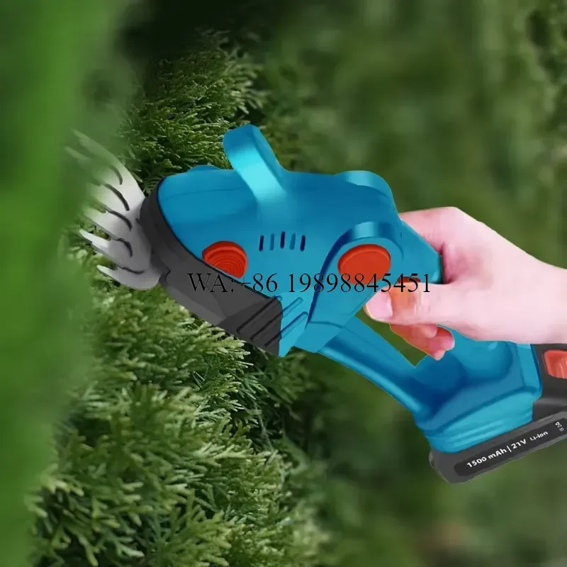 WMWMNU for Industrial DIY Portable Lithium Battery Powered Handheld Branch Shears Multi Functional Small Pruning Hedge