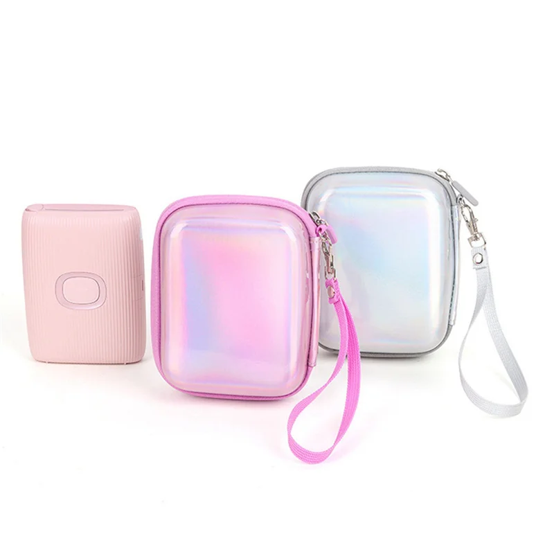 حقيبة حمل صلبة للكاميرا مع جيب داخلي لـ Fujifilm Instax Mini 11/EVO/Link/Liplay حقيبة تخزين سهلة الاستخدام D