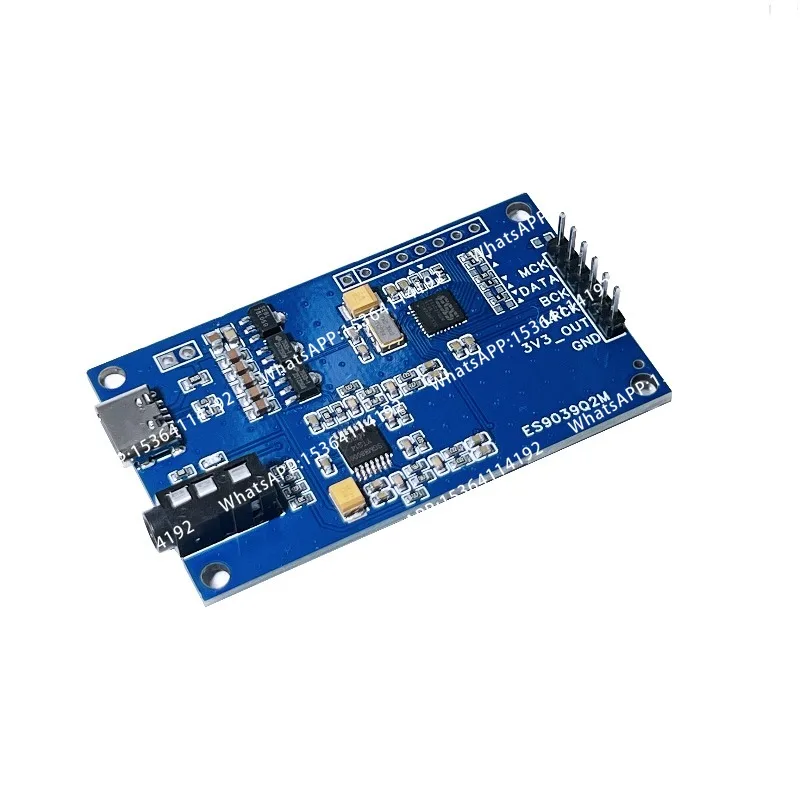 ES9039Q2M I2S Digital Audio Input DAC Decoding Board 3.5mm Output Audio Module USB 5V