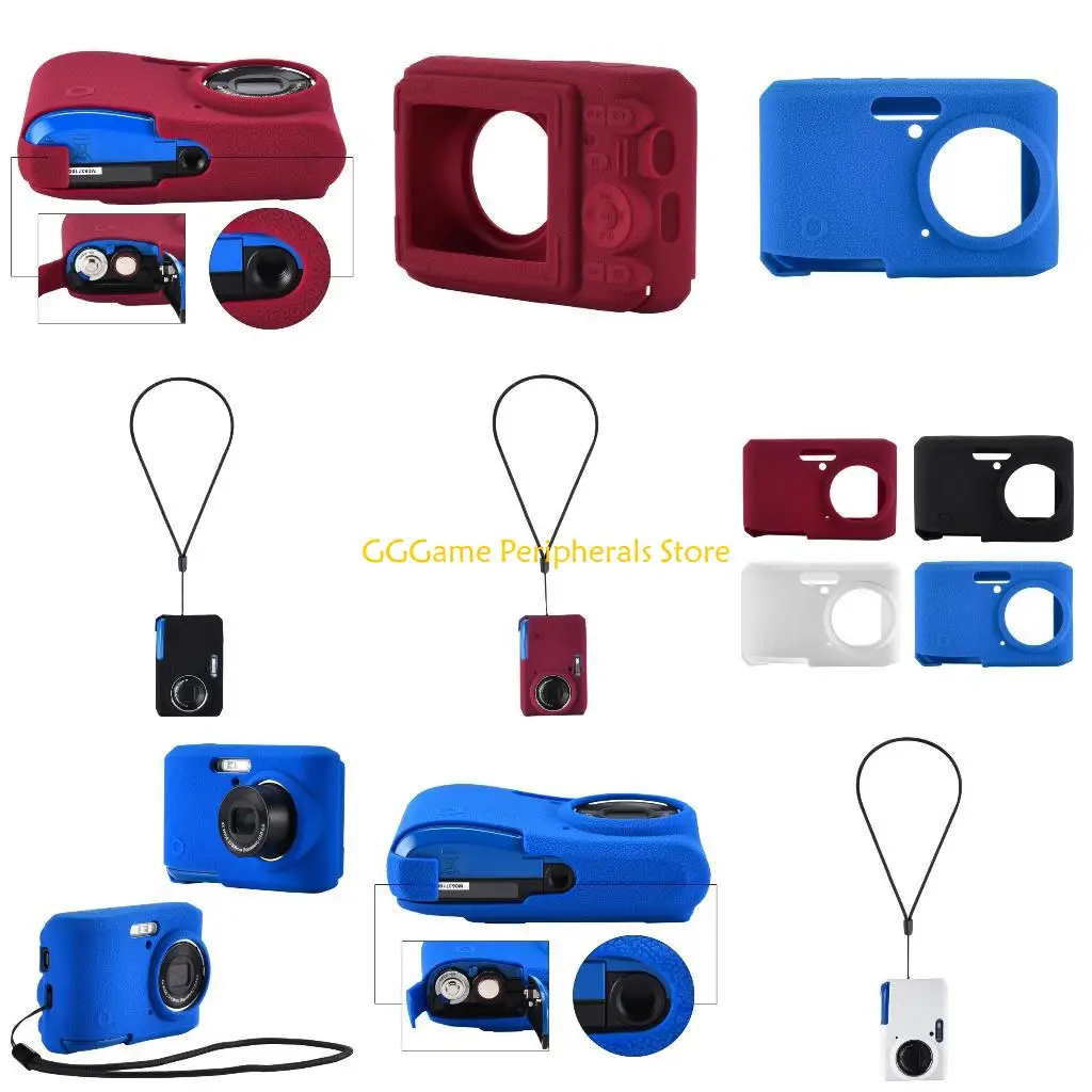 

U55B Tailored Silicone Shield for FZ45 Digital Camera Enhances Hold Scratches Proof