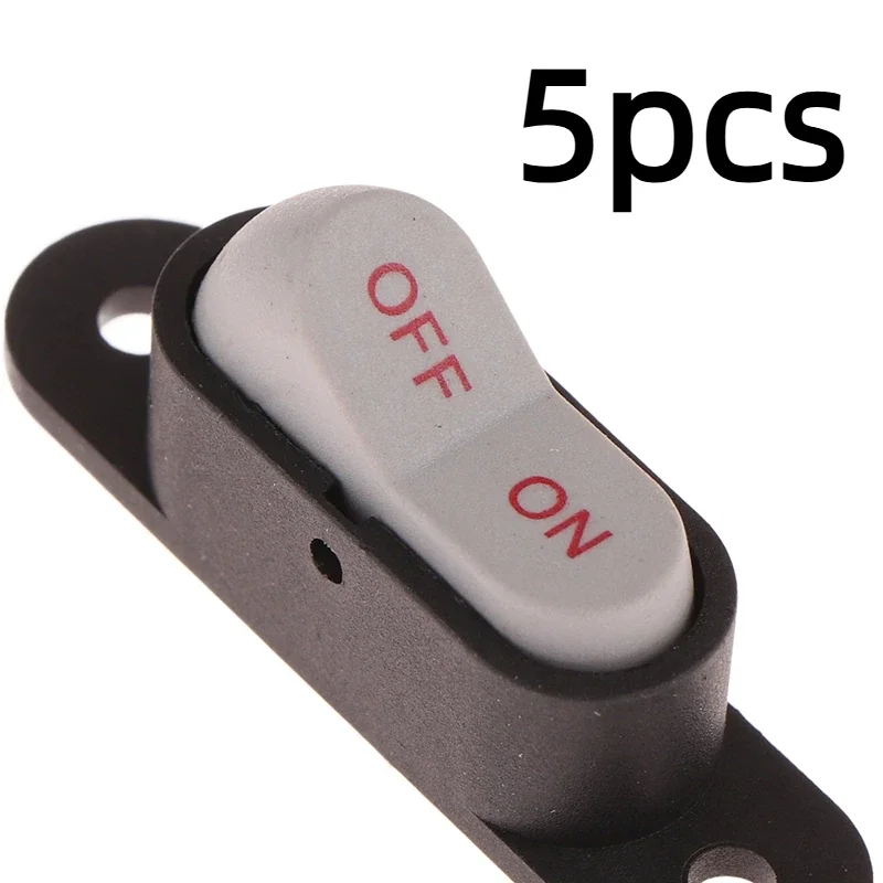 

2-контактный светильник ВКЛ/ВЫКЛ, кнопочный переключатель для лодки, 250 В, 6 А, усилитель переменного тока, 125 В, 10 А, электрическая рисоварка вок, домашние пусковые выключатели