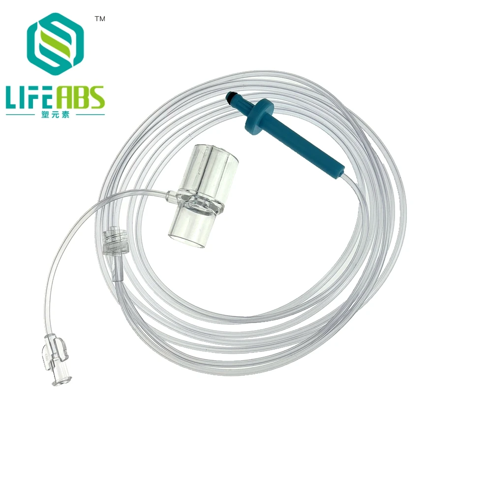

Co2 Sampling Tube,Disposable Medical Gas Sampling Tube with Luer Male Connector EtCO2 Sampling Line for massimo