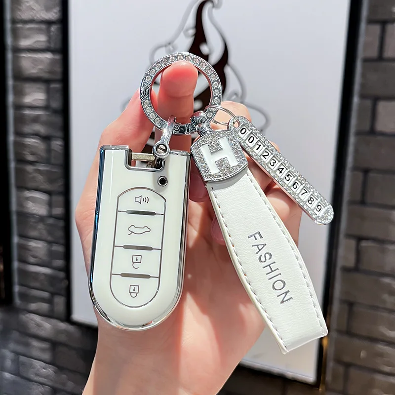 

Car Remote Key Case Cover Protect Shell Fob For Toyota ROOMY Tank Passo Roomie Daihatsu LA600S LA610S LA150S Canvas Tanto Move